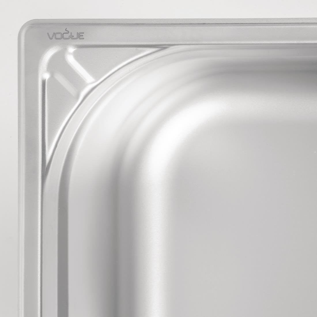 Bac Gastro Inox 18/10 GN 1/2 - H 150 mm - Vogue - Mathon - 5