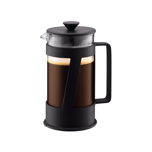 Cafetière à Piston Bodum Crema 10883-01 8 Tasses 1.0l Noir - Mathon