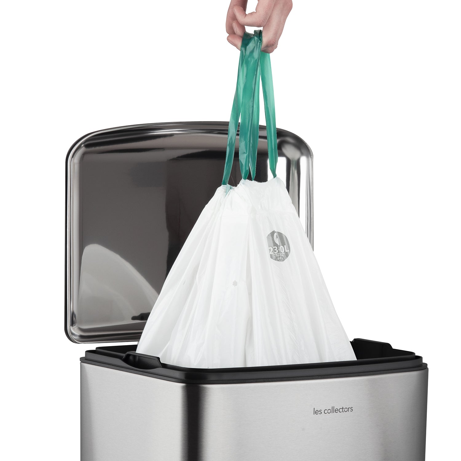 Poubelle à pédale 30L, inox edition - N°712 Les Collectors - Mathon - 4