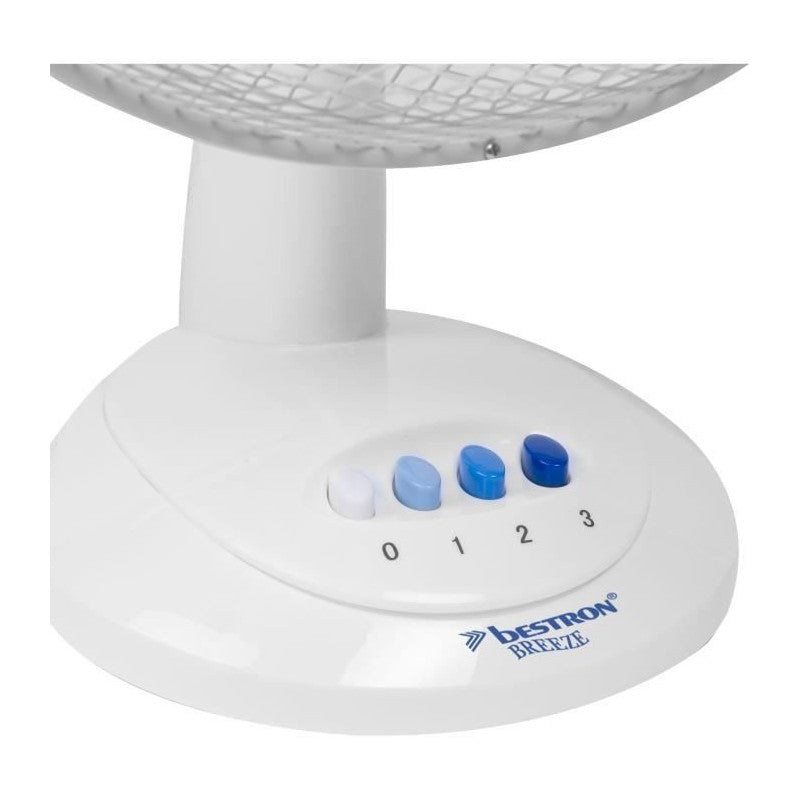Bestron Ventilateur De Table - Panier 35cm - Blanc - 40w - Debit Dair 40,24,20m3/min. Vitesse De Lair 2,49m/sec - Sonore: 49,3 D Bestron - Mathon - 4