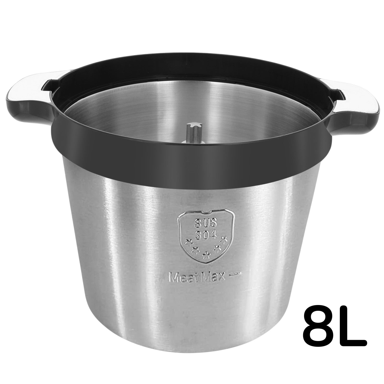 Hachoir Électrique Inox Bol 8L Sokany - Mathon - 3