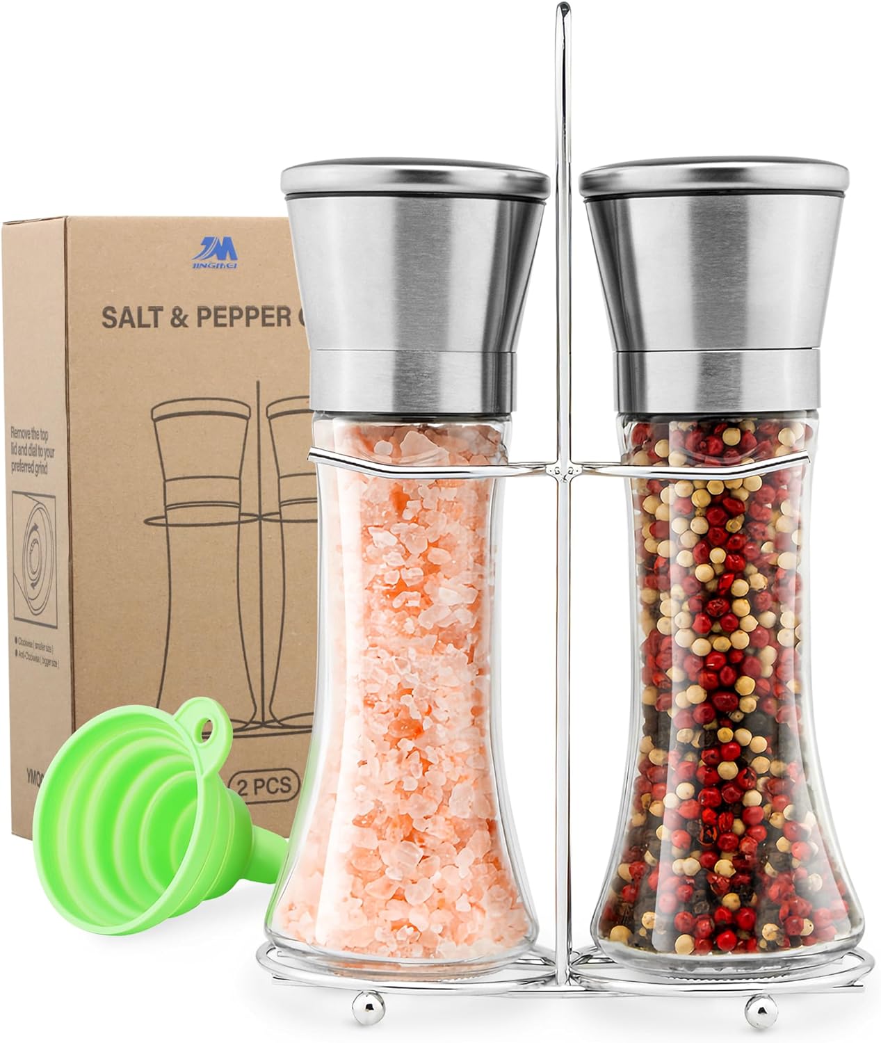 Ensemble De Deux Broyeurs À Sel Et Poivre Vendos85 - Mathon