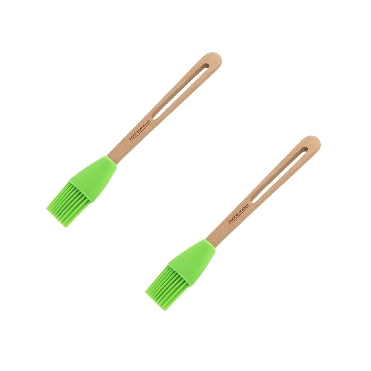 Ensemble de 2 Pinceaux de cuisine et de pâtisserie 26 cm en poils silicone  Eco Friendly Fackelmann - Mathon - 1
