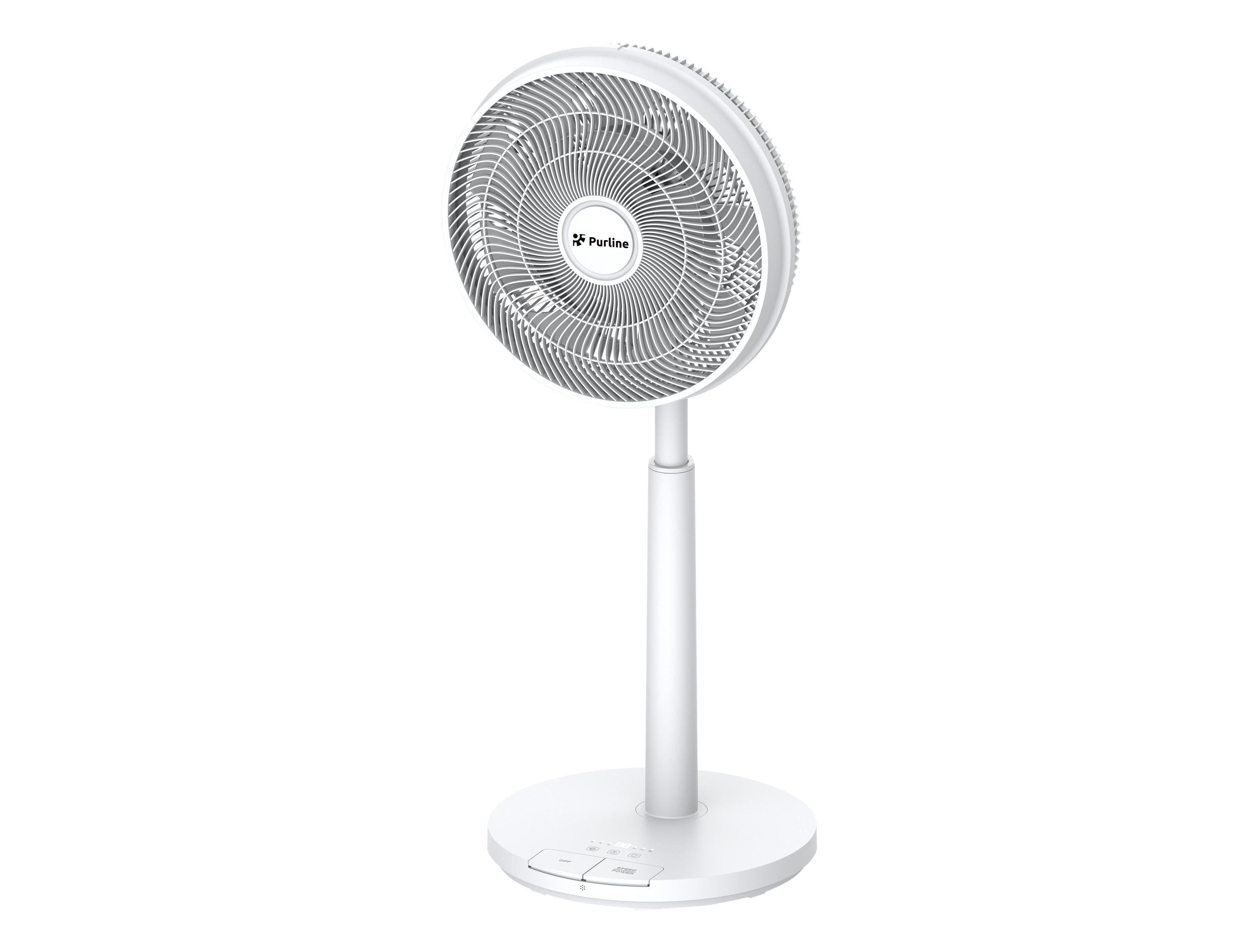 Ventilateur de sol DC avec batterie et 9 pales Purline - Mathon - 1