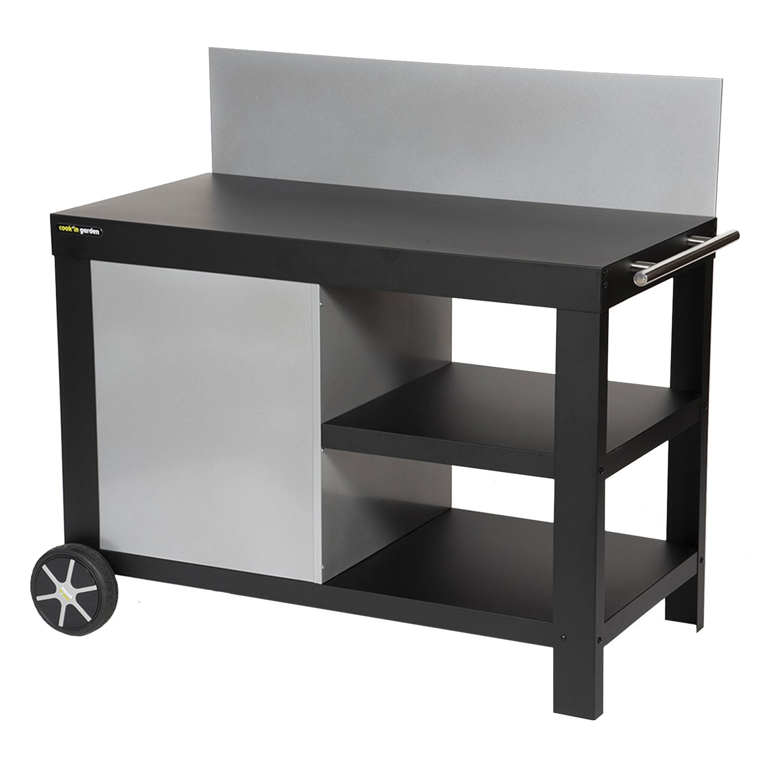 Desserte noire NOVA pour plancha Cook