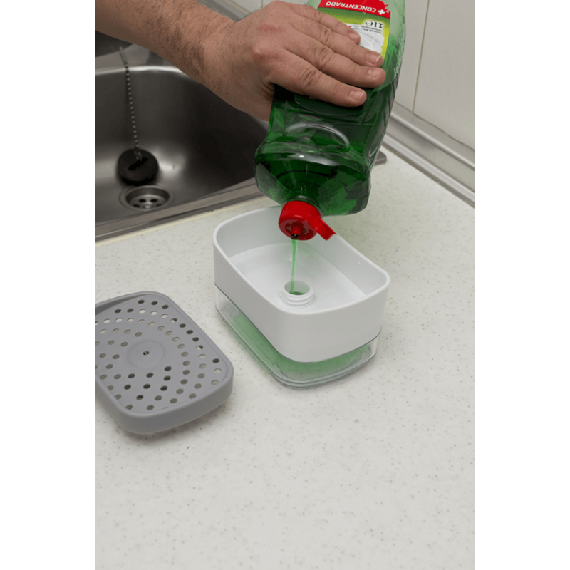 Distributeur de savon 2en1 Sponge Holder Venteo - Mathon - 6