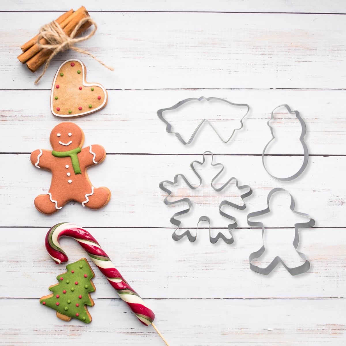 Lot de 4 emporte-pièces de Noël Zenker Emporte-pièces Zenker - Mathon - 2