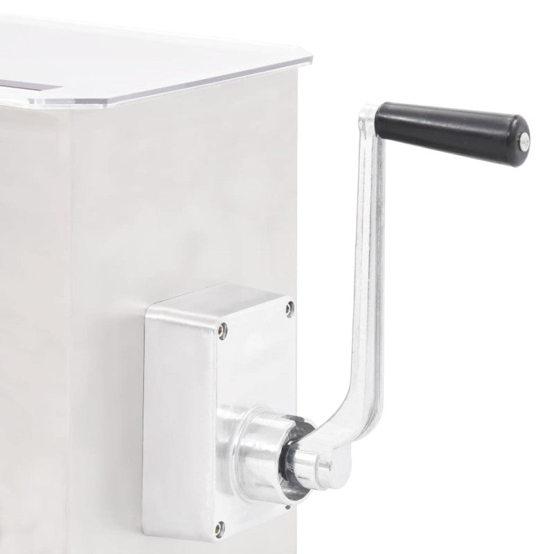 Mélangeur De Viande Avec Boîte De Vitesse Argenté Inox VIDAXL - Mathon - 5
