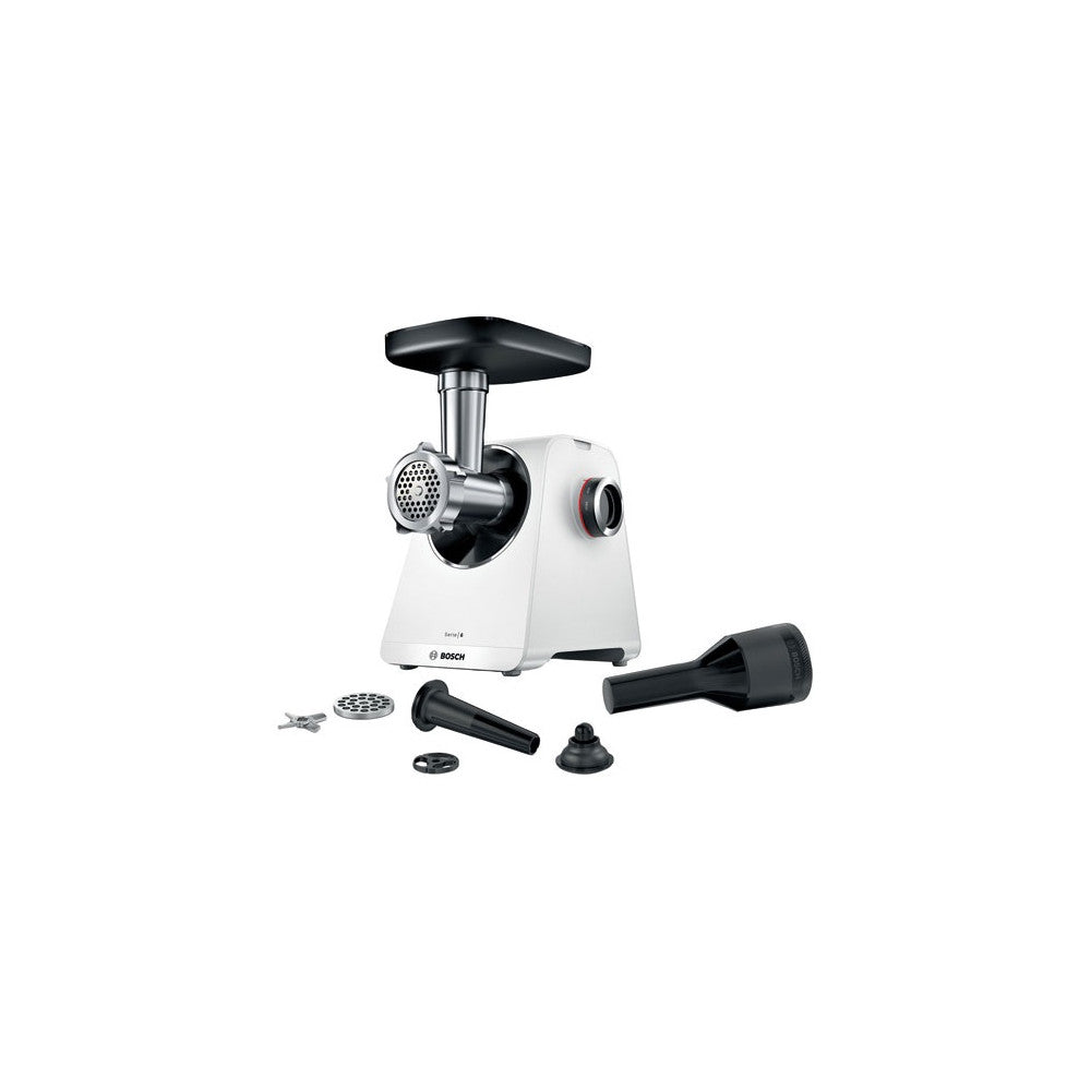 Hachoir A Viande Inox 2100w Puissance 500w Capacite 3,5kg/mn 2grilles   - Mfws607w Bosch - Mathon - 1