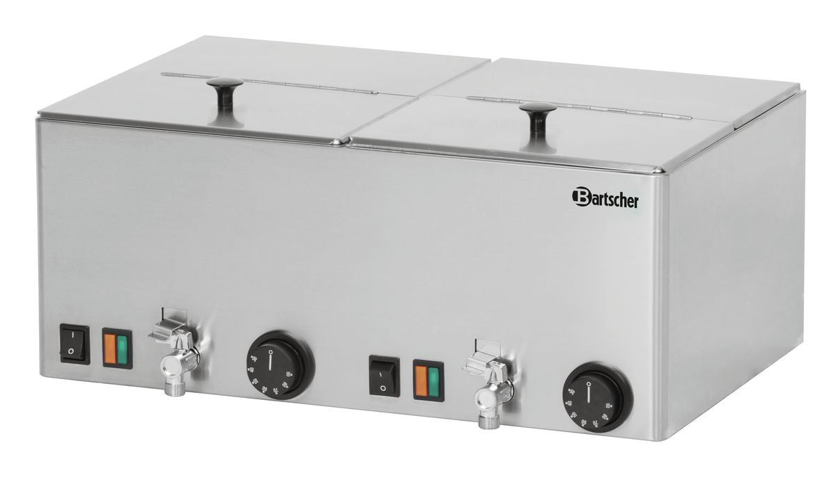 Chauffe Saucisses 2 Cuves GN1/1 - Barscher Bartscher - Mathon