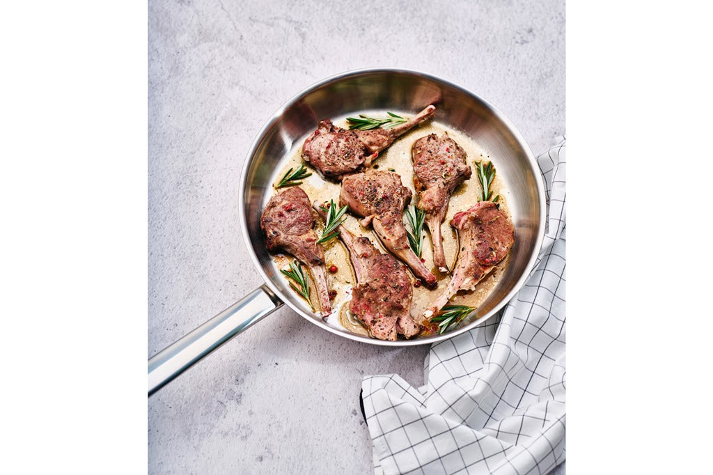 Poêle en Acier inoxydable, Daily, D28xH5 cm Cosy&Trendy - Mathon - 3