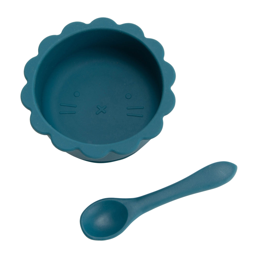 Mon coffret repas bleu en silicone Amadeus - Mathon - 1