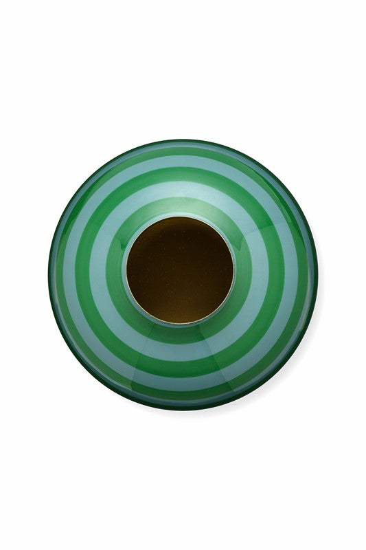 Vase métal Stripes Vert Foncé - 23cm Pip Studio - Mathon - 2