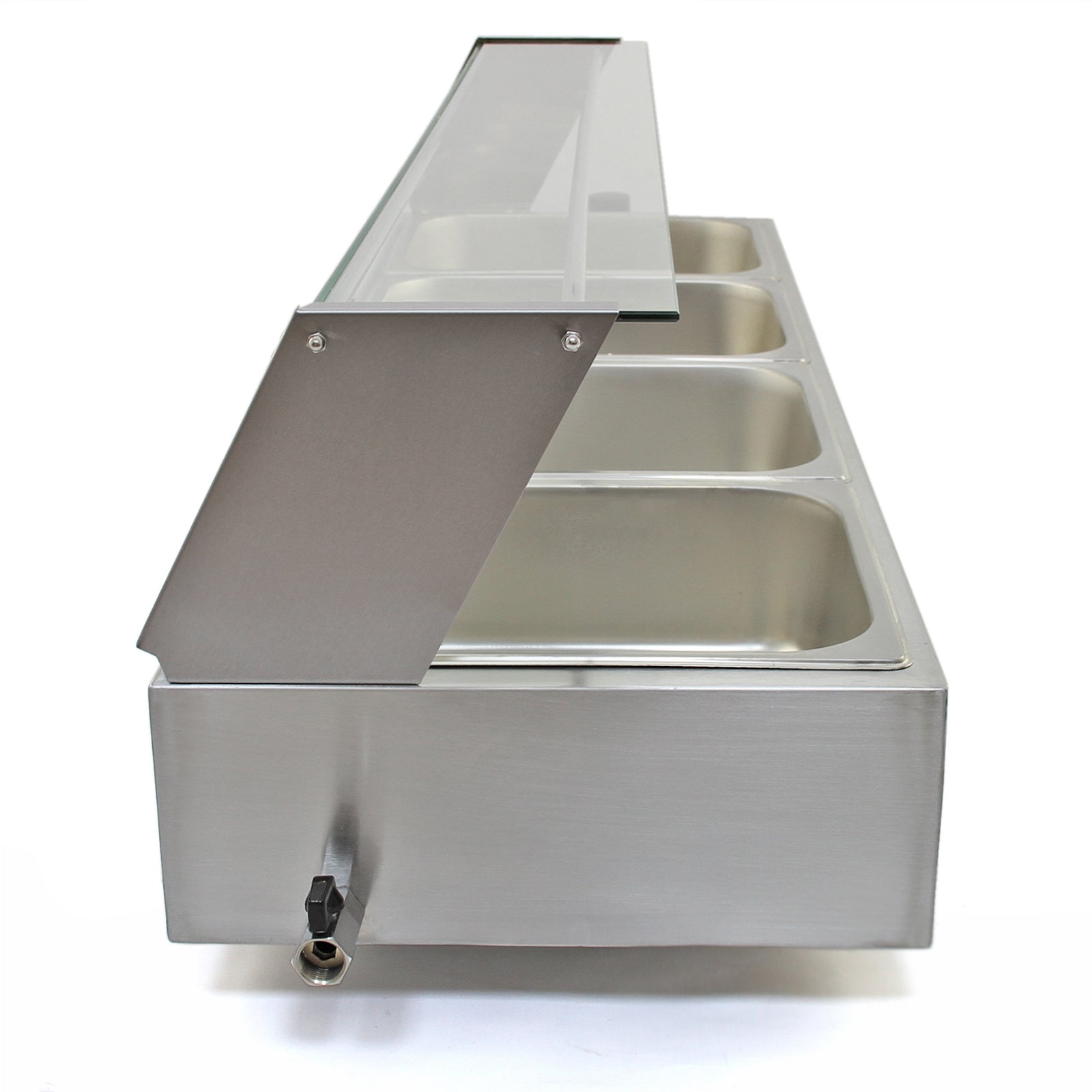 KuKoo Vitrine Bain Marie Professionnel à 4 Bacs Kukoo - Mathon - 5