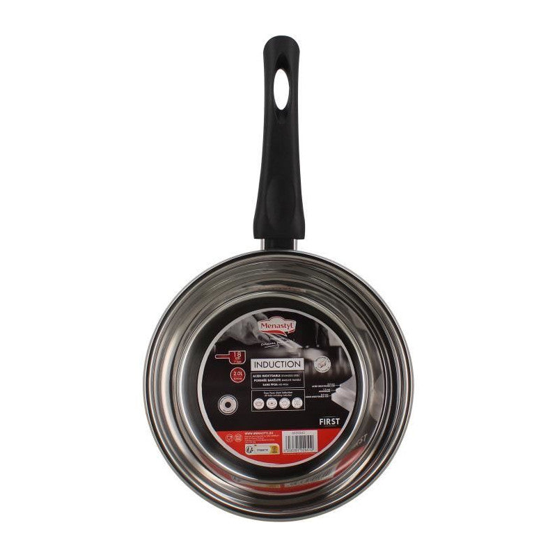 Casserole - Menastyl - 6020242 - En Acier Inoxydable - 18 Cm - Tous Feux Dont Induction Menastyl - Mathon - 2
