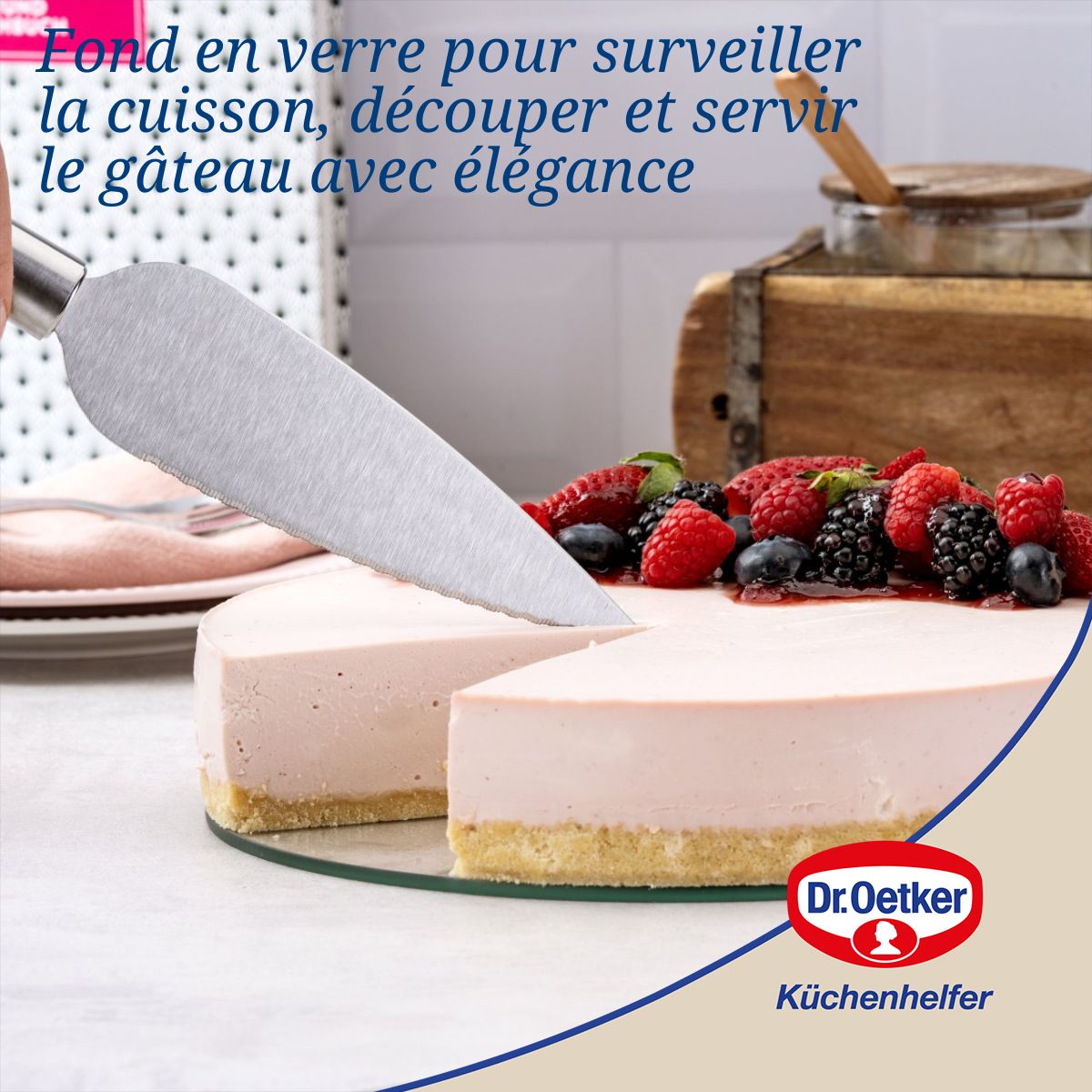 Moule à manqué à charnière 26 cm  Tradition Dr. Oetker - Mathon - 4
