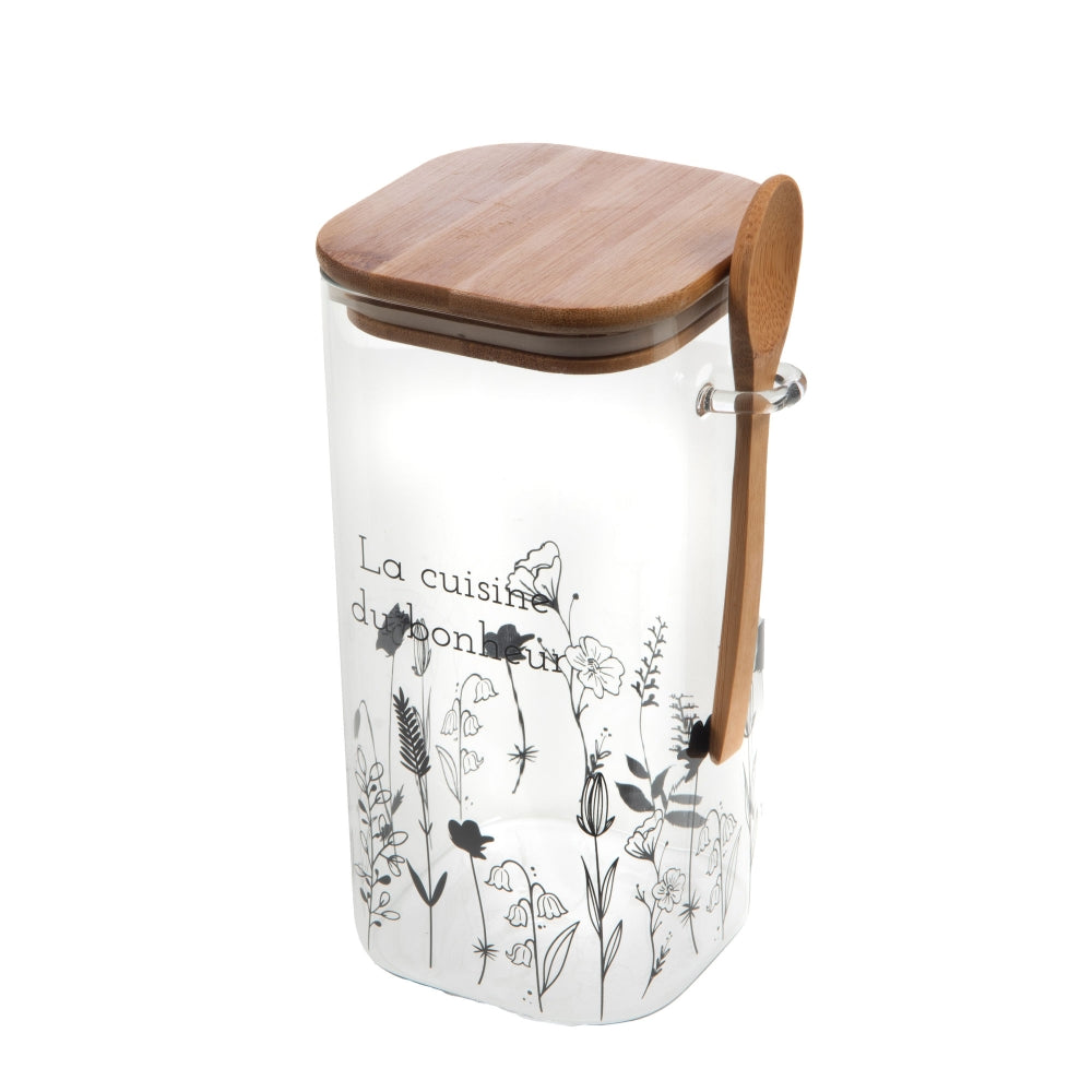 Bonbonnière avec cuillère Florie 21 cm Amadeus - Mathon - 1