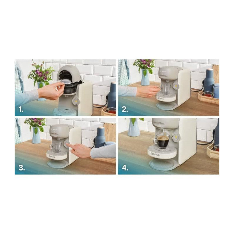Machine A Café Multi-boissons -   - Tassimo - T16 Finesse Vanille - 1400 W Bosch - Mathon - 5