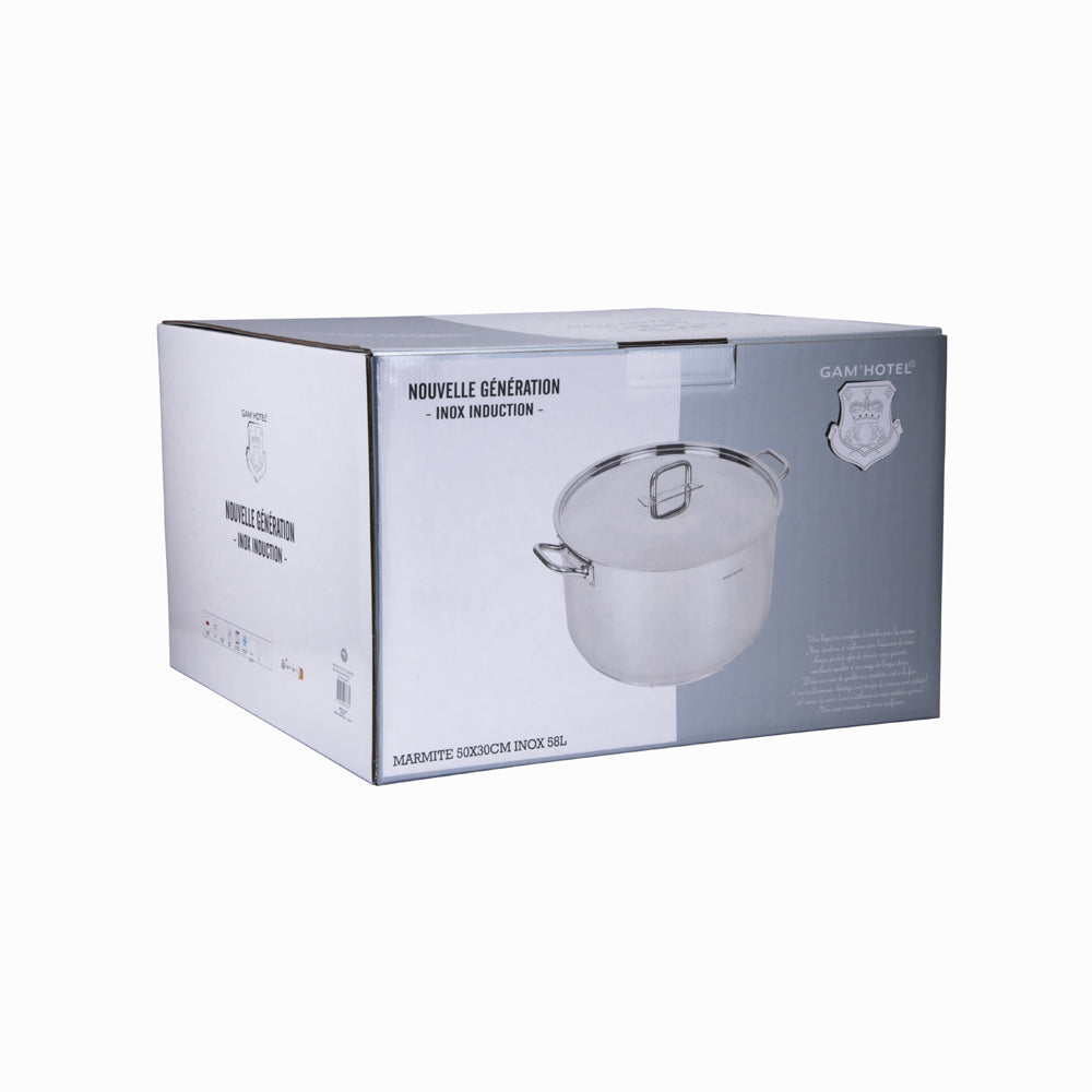 Marmite inox - 50cm induction Gam Hotel - Mathon - 4