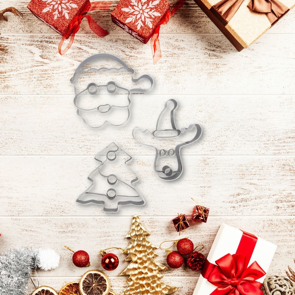 Set de 3 emporte-pièces de Noël Zenker Emporte-pièces Zenker - Mathon - 2