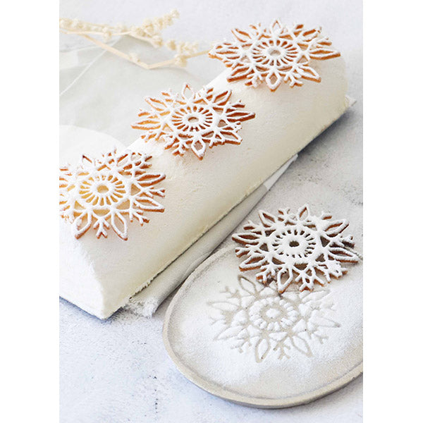 Tapis en silicone décors Flocons Scrapcooking - Mathon - 2