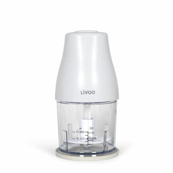 Hachoir Livoo Chopper Blanc 400 W Acier Inoxydable Livoo - Mathon - 1