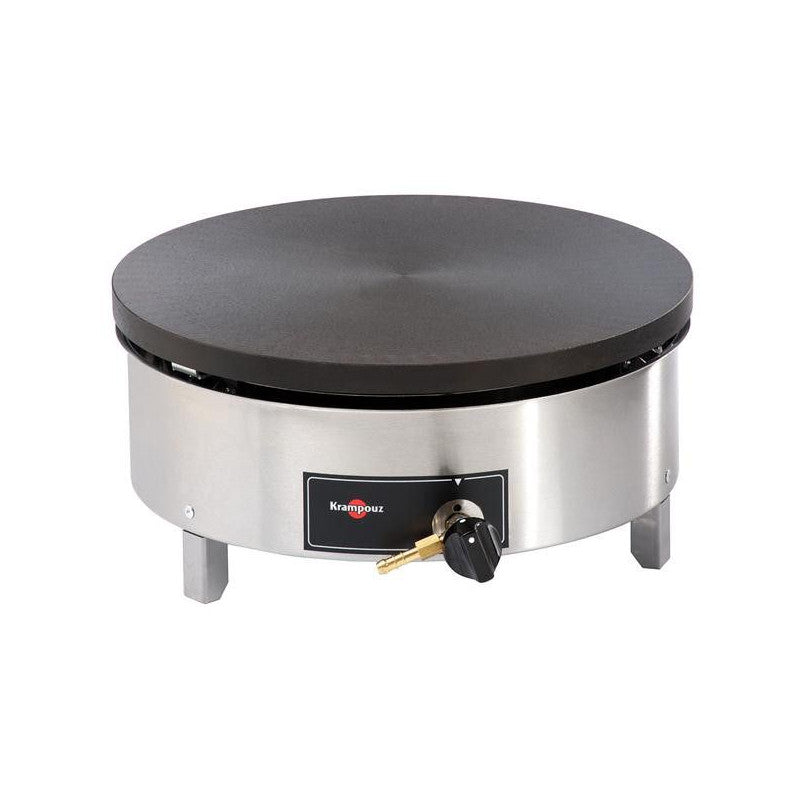 Crepiere Gaz Fonte Diam 40cm Inox   - Cgbim4aa Krampouz - Mathon