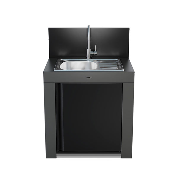 Modulo évier gris cargo et noir ENO - Mathon - 5