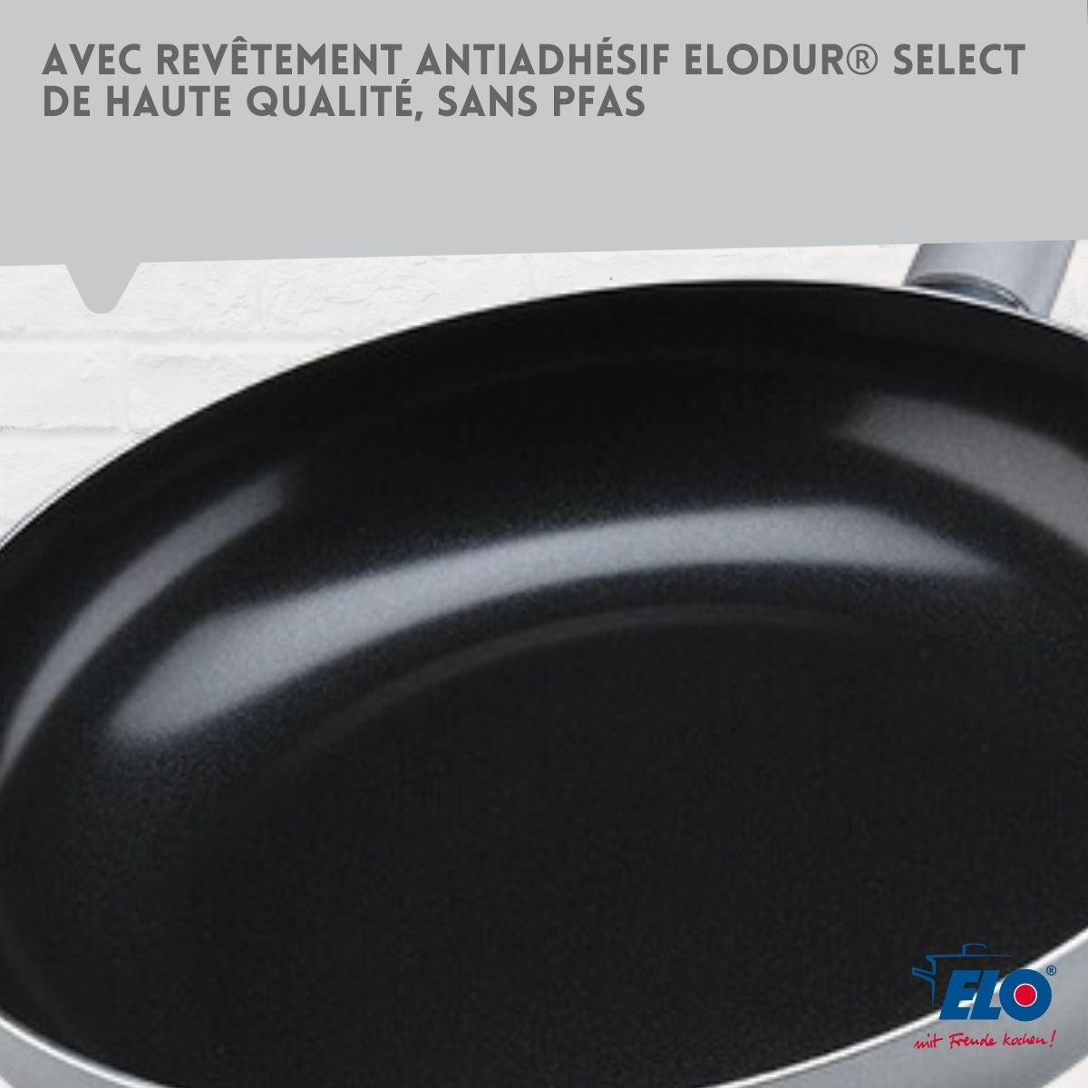 Poêle tous feux 24 cm sans PFAS  Ducato Elo - Mathon - 5