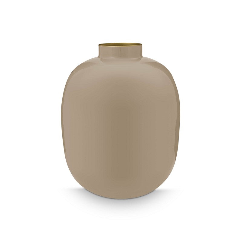 Vase métal Kaki - 32cm Pip Studio - Mathon