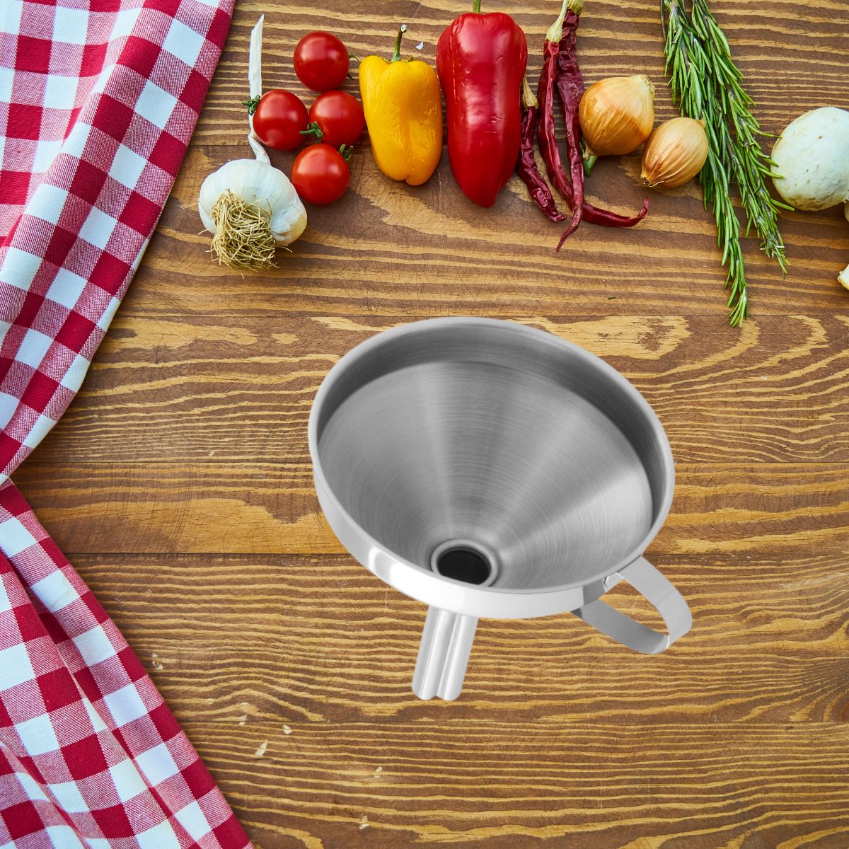 Lot de 2 entonnoirs de cuisine de 10,4 et 14 cm de diamètres  Handmade Tradition Fackelmann - Mathon - 2