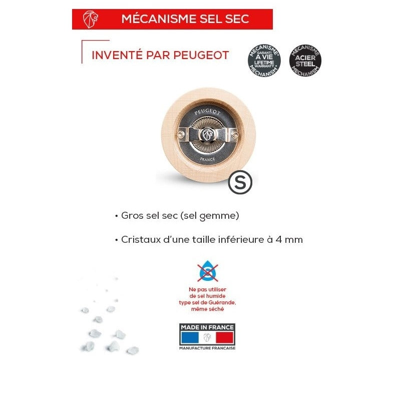 Moulin à sel  25 cm checkmate Peugeot - Mathon - 2