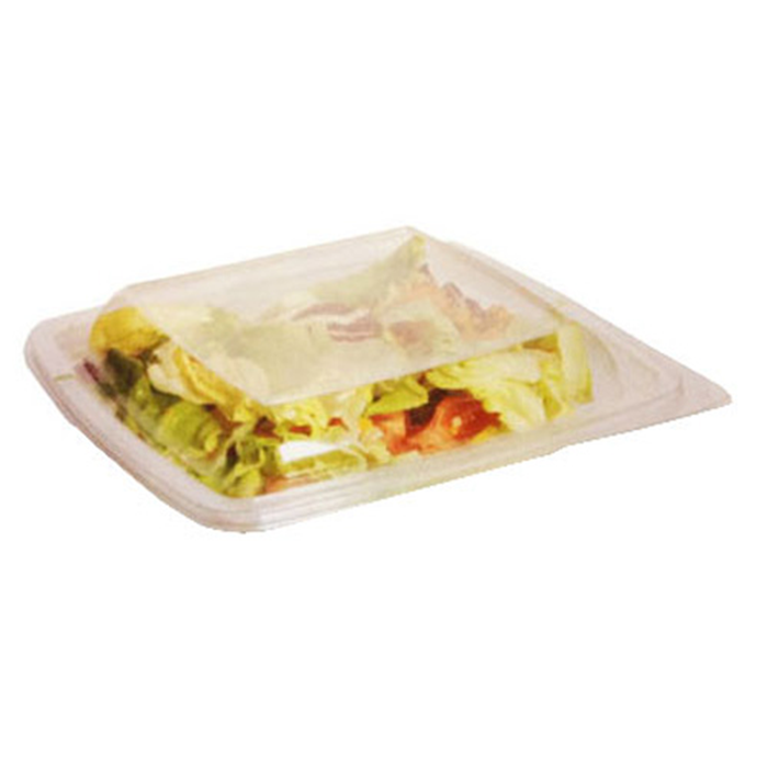 50Pcs - Couvercle dôme plastique transparent  195x195x20mm FirstPack - Mathon