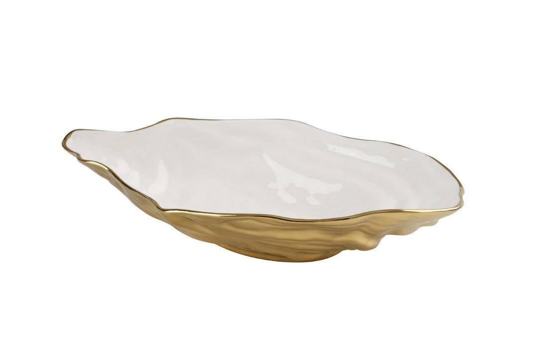 Set de 2 bols Huitre L - 33x21,6x9,5cm - THE OYSTERS Pampa Bay - Mathon