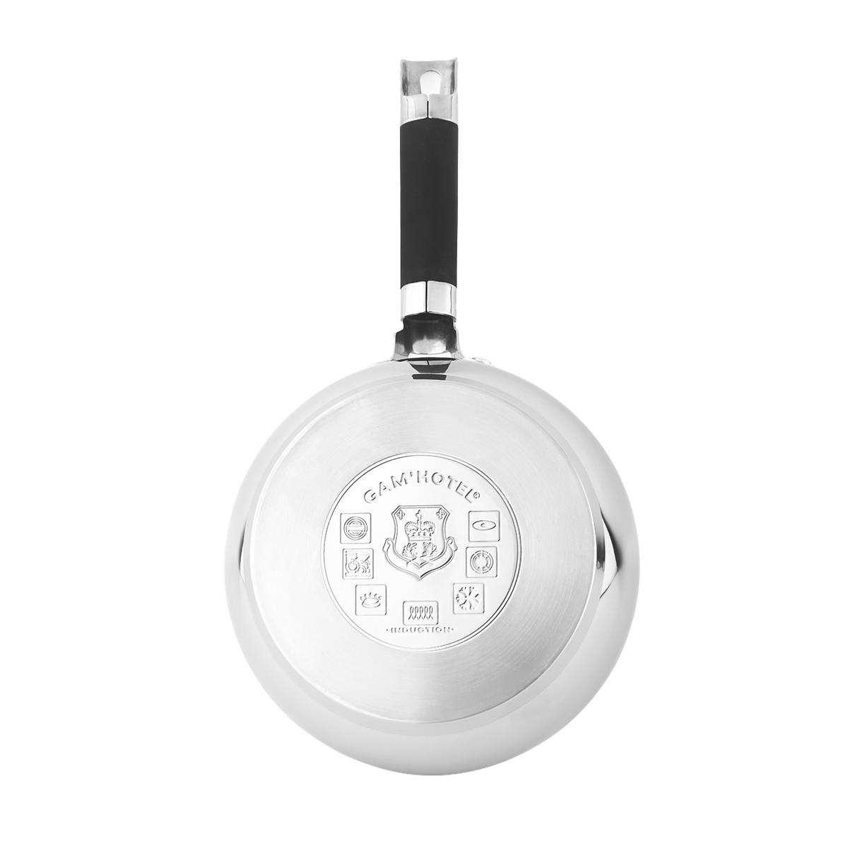 4 Casseroles 14/16/18/20cm - Inox induction Gam Hotel - Mathon - 5