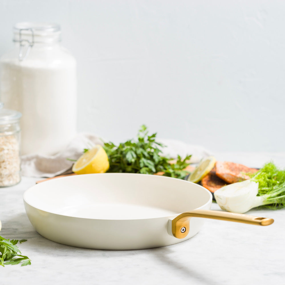 Poêle crème Evolution 28 cm Greenpan - Mathon - 3