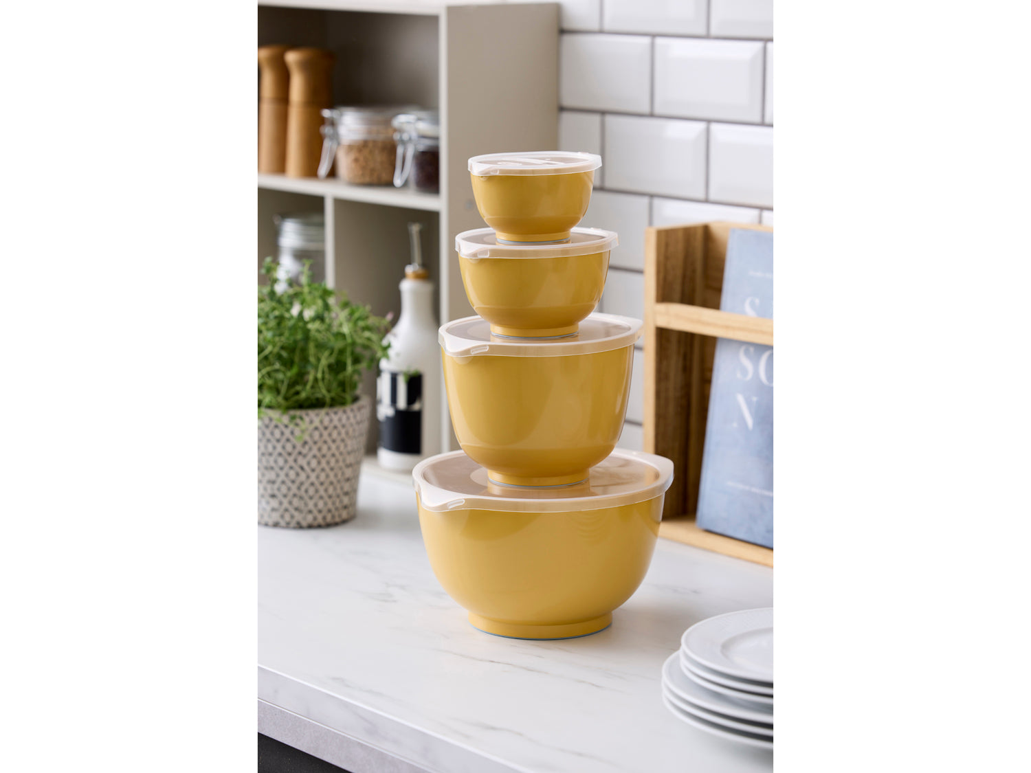 Set de bols 8 pces NEW MARGRETHE en durostima® Curry Rosti - Mathon - 2