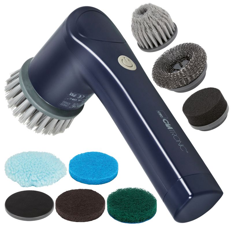 Brosse nettoyante électrique Bleu Clatronic ERB3815A-Bleu Clatronic - Mathon - 1