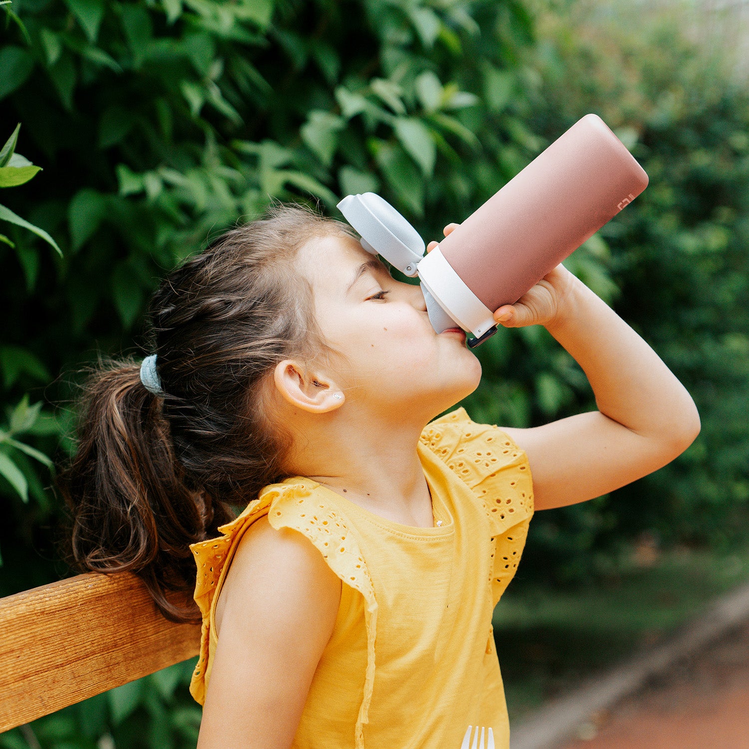 Gourde isotherme à bec verseur Pop 360ml Rose Moka Monbento - Mathon - 6