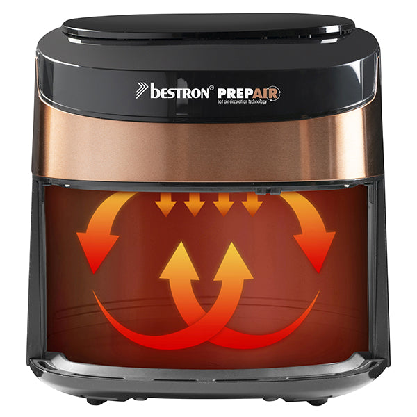Friteuse à air chaud PrepAir 4L 1300W AAF7004DCO Bestron - Mathon - 3