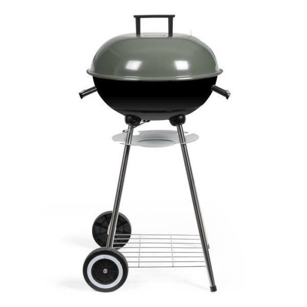 barbecue a charbon -  - doc172k - ø41 cm - grille en acier chromé - ha Livoo - Mathon - 1