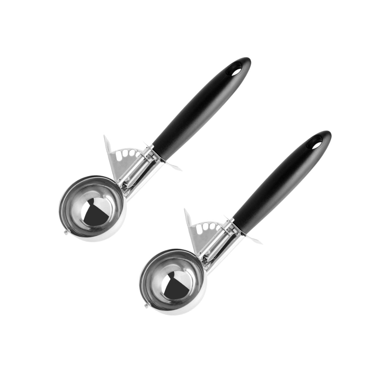 Ensemble de 2 Cuillères à glace avec fonction éjection 21 cm  Basic Fackelmann - Mathon - 4