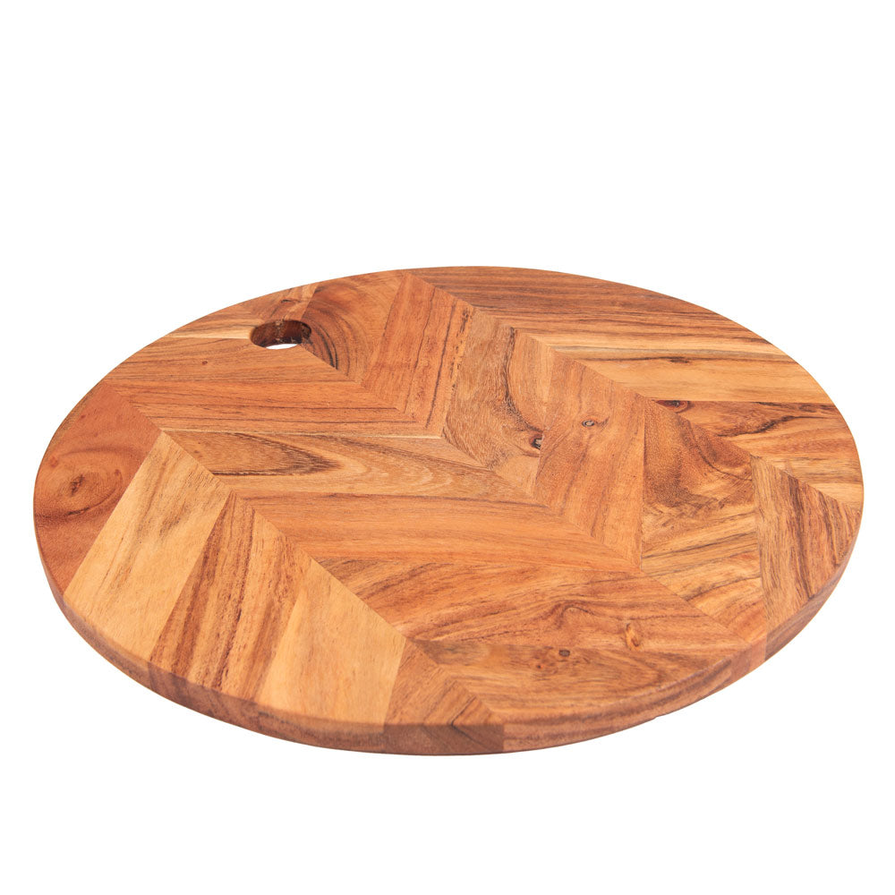 Planche à découper chevron 35 cm Table passion - Mathon - 2
