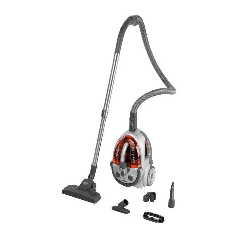 Aspirateur Sans Sac - Sencor - Svc 730rd-eue2 - Moteur Eco 800 W - 76 Dba - 1,5 L - Systeme Cyclone - Argent / Rouge SENCOR - Mathon - 1