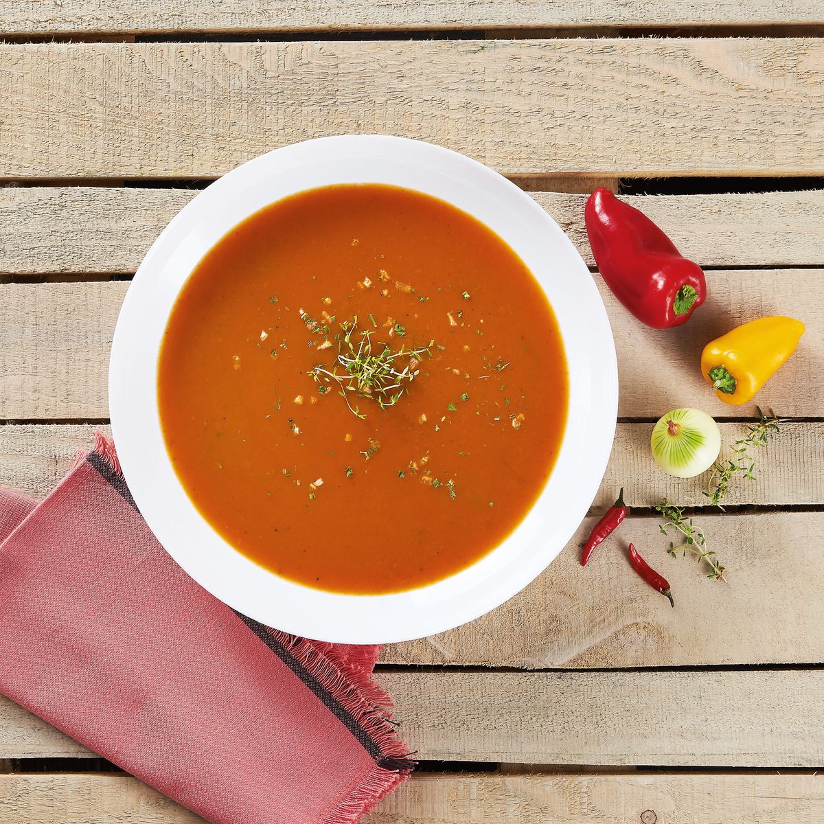 Assiette creuse blanche 26 cm Friend