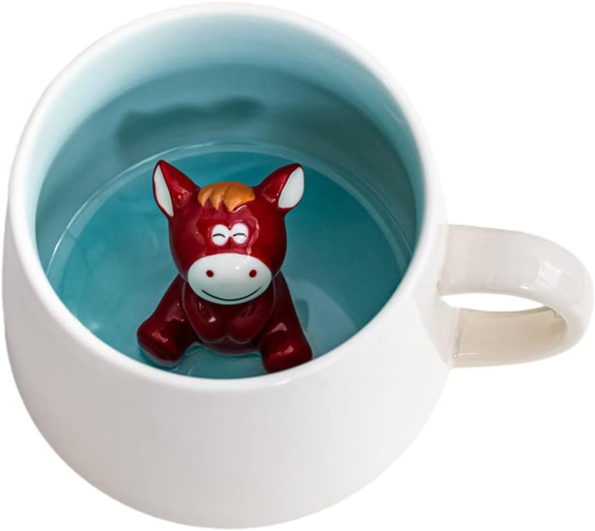 Tasse Céramique 3D Animal Caché 350 ml Vendos85 - Mathon