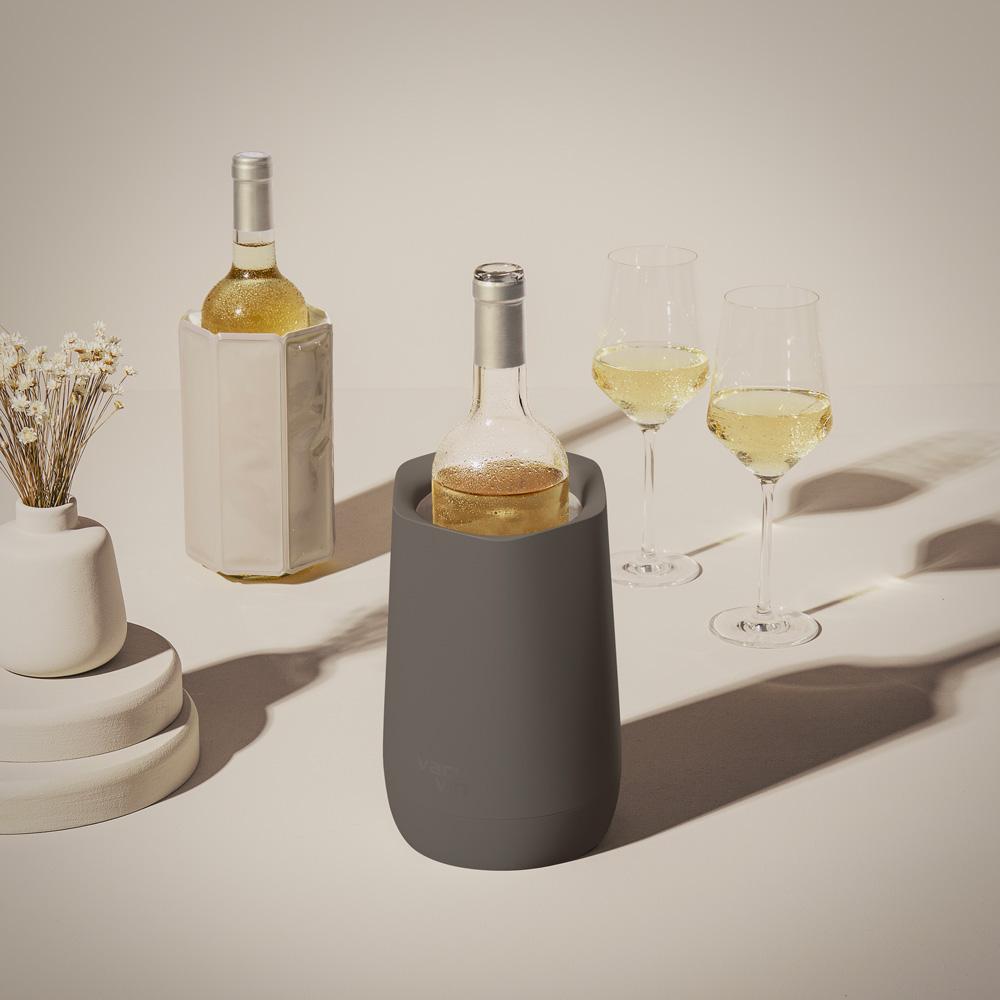 Rafraichisseur Hexo graphite Vacuvin - Mathon - 3