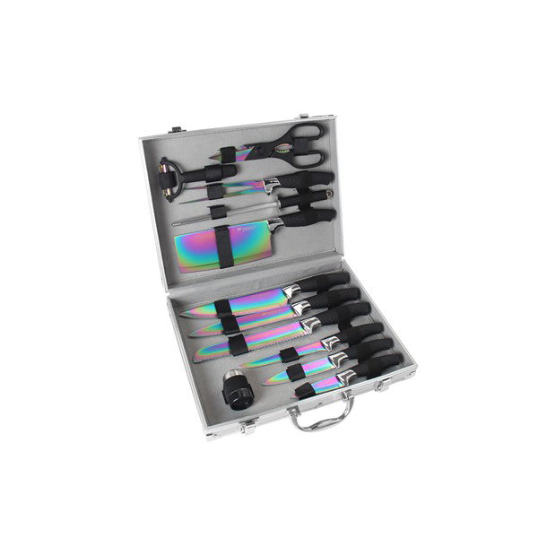 Valise 12 pièces lames revêtement Titane Pradel Excellence - Mathon