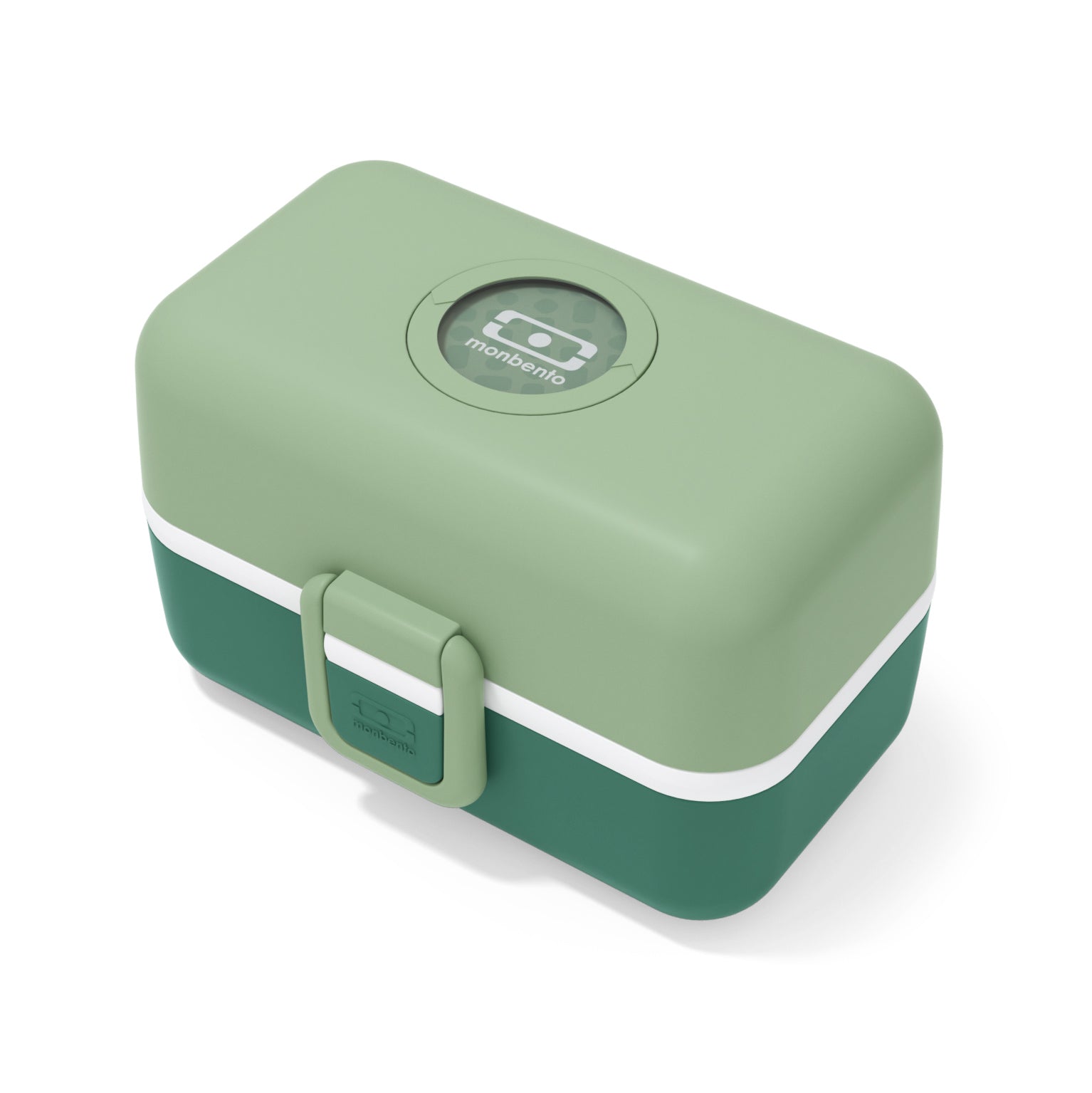 Lunch box à compartiments pour enfant Tresor 800ml Vert Forest Monbento - Mathon - 1