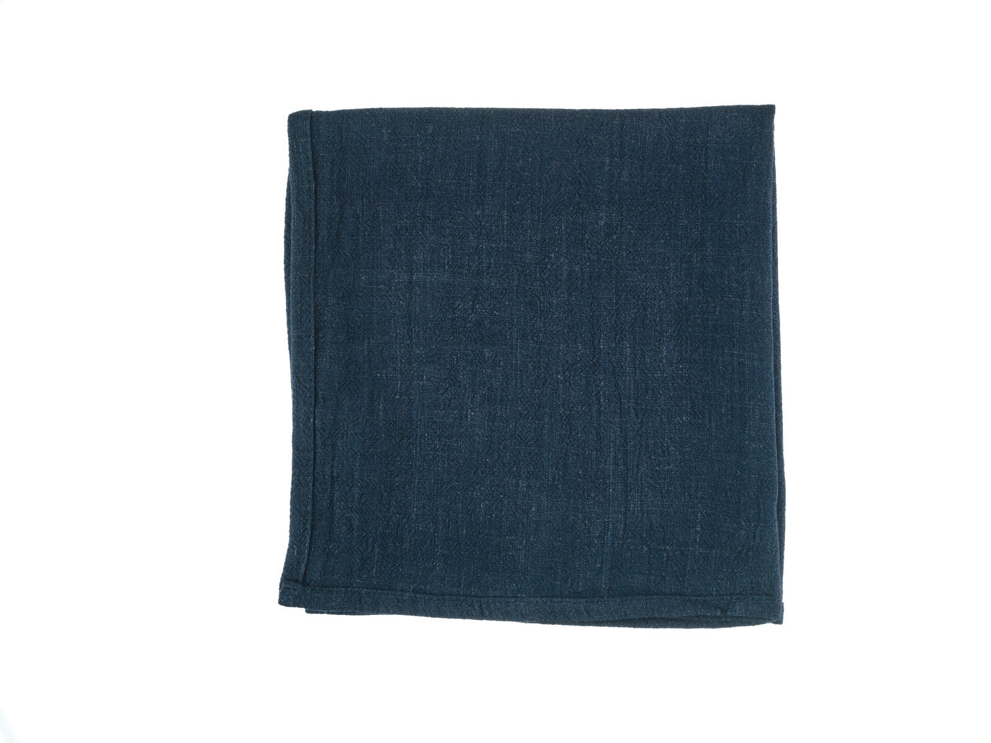 Serviette de table - 6 pièces - Lin et coton bleu nuit Björn - Mathon - 3